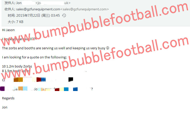 Bumperz bubble  UK