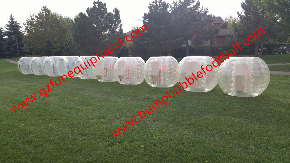 bubble soccer to canada